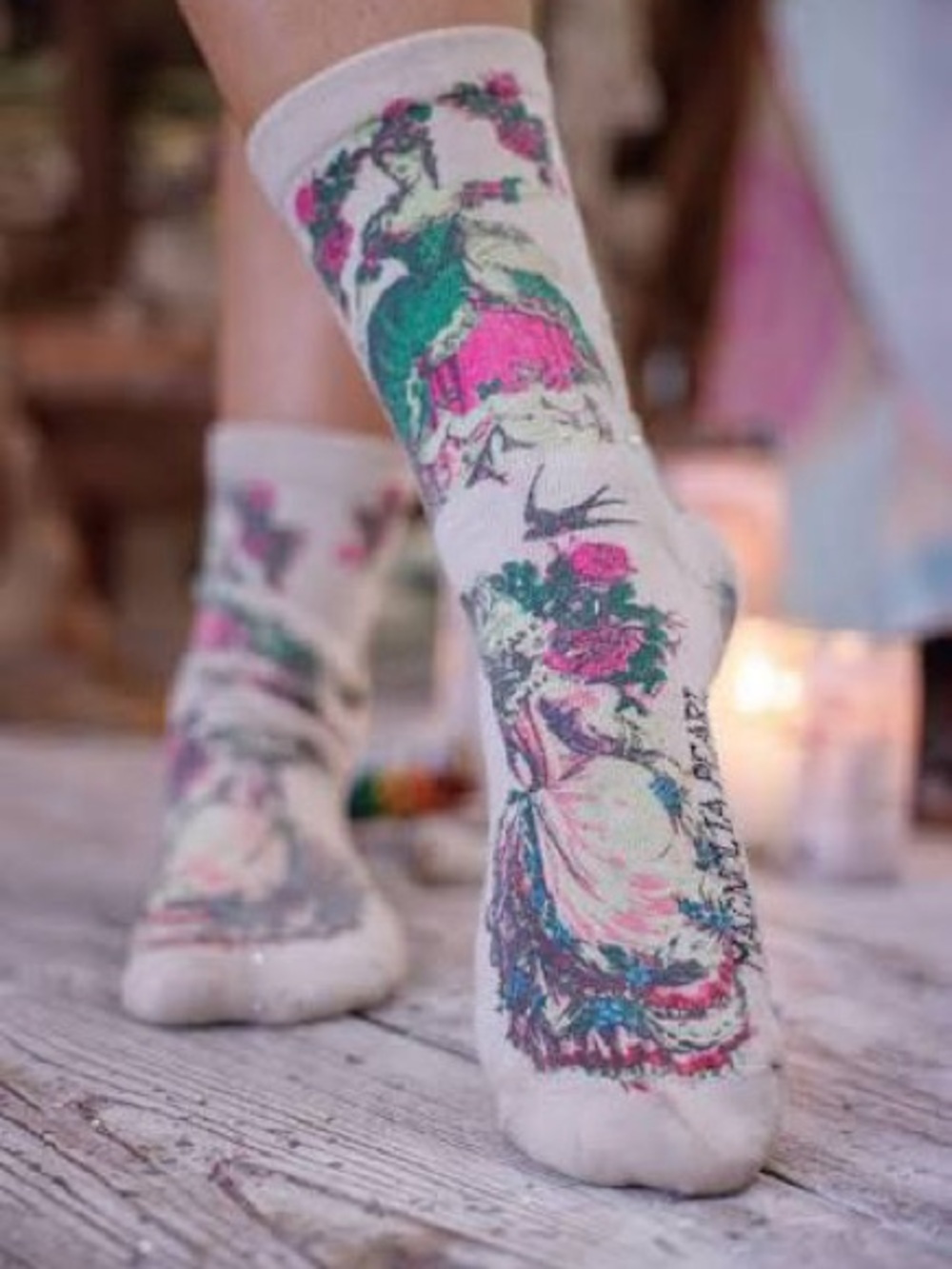 Magnolia Pearl NWT La Dame Verte MP Socks